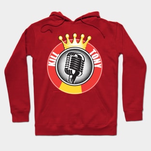 Kill Tony Fan Merch Rounded Microphone Logo Hoodie